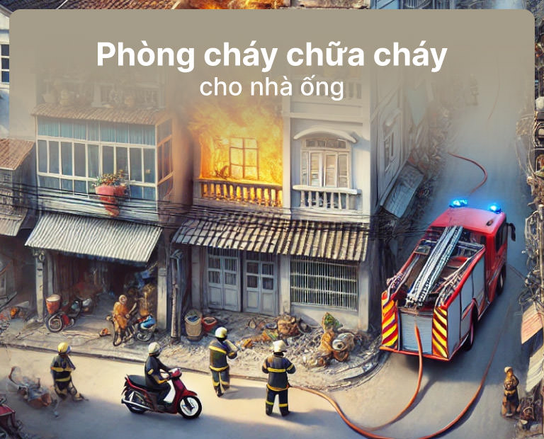 Phòng Cháy Chữa Cháy Trong Thiết Kế, Xây Dựng Nhà Ống