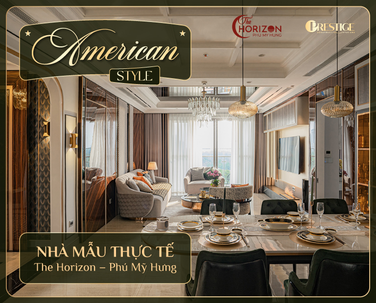 Căn Hộ The Horizon Phú Mỹ Hưng 143M² – Phong Cách American