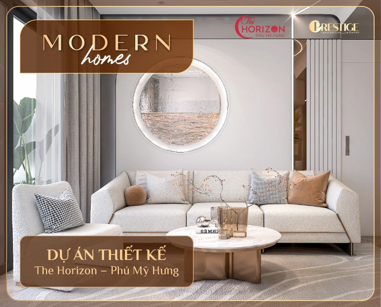 Thiết Kế Nội Thất Căn Hộ The Horizon – 106M² – 3Pn