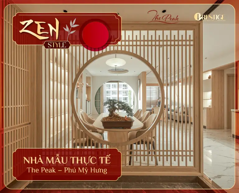 Căn Hộ The Peak Midtown 125M² – Phong Cách Zen