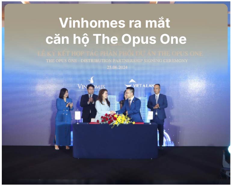 Vinhomes ra mắt căn hộ The Opus One