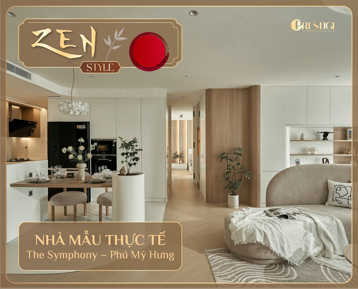 Căn Hộ The Symphony 115M² - Phong Cách Zen