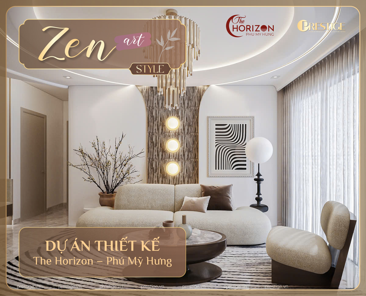 Thiết Kế Nội Thất Căn Hộ The Horizon 122M² – 3Pn