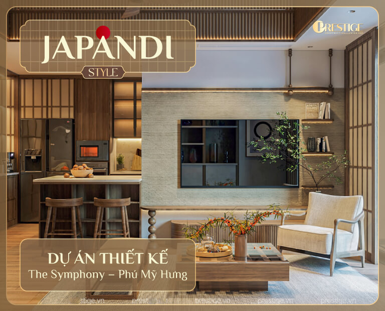 Thiết Kế Nội Thất Căn Hộ The Horizon Japandi Style – 128M², 3Pn