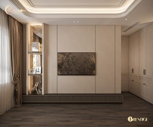 Thiết Kế Nội Thất Căn Hộ Theo Phong Cách Modern Luxury Phòng Master