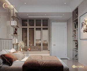 Thiết Kế Nội Thất Căn Hộ Theo Phong Cách Modern Luxury Phòng Ngủ