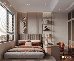 Thiết Kế Nội Thất Căn Hộ Theo Phong Cách Modern Luxury Phòng Ngủ