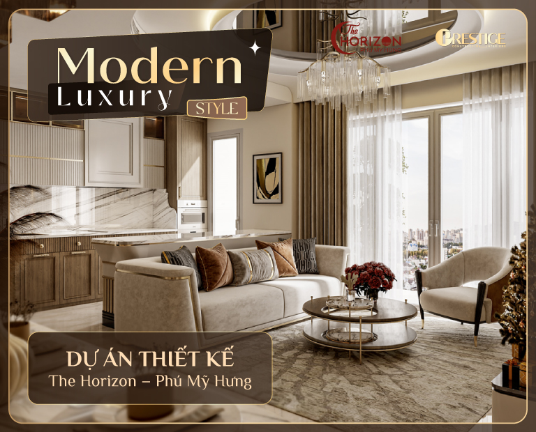 Thiết Kế Nội Thất Căn Hộ 116M² – Phong Cách Modern Luxury