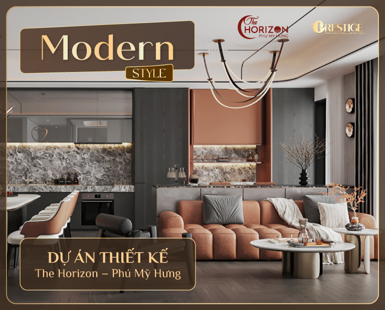 Thiết Kế Nội Thất Căn Hộ Cao Cấp 157M² – Phong Cách Modern