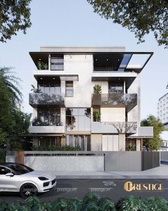 Thiết Kế Nhà Phố Phong Cách Modern