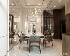 Khu Bếp Thiết Kế Nội Thất Phong Cách Modern Luxury