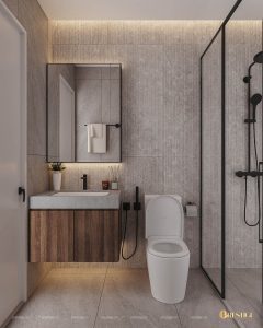 Thiet Ke Noi That Nha Pho The Classia Khang Dien Phong Cach Modern Luxury Wc Chung 1