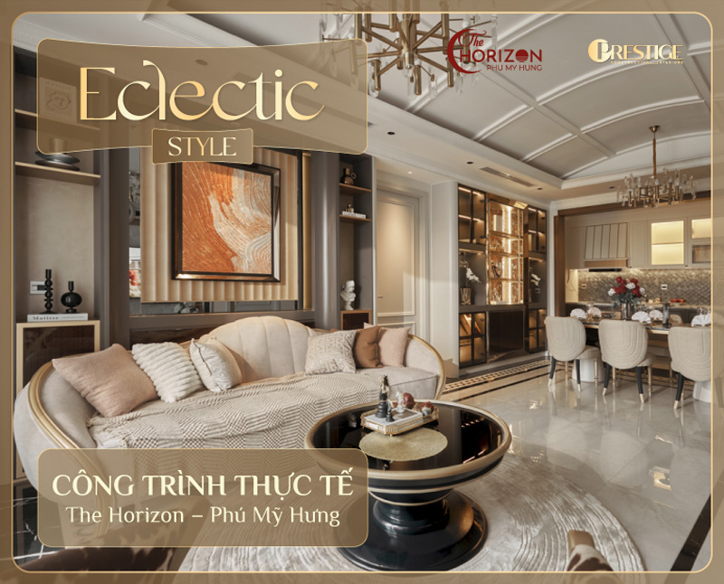 Căn hộ mang phong cách Eclectic