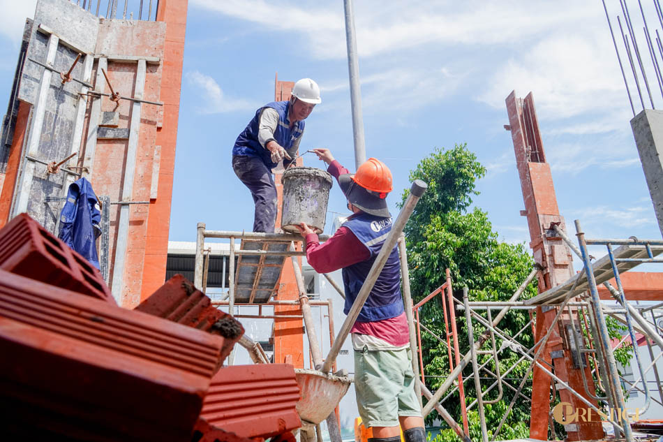 Thi Công Phân Thô Nhà Phố Tân Mỹ