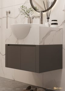 Bồn Rửa Tay Được Bố Trí Lại
