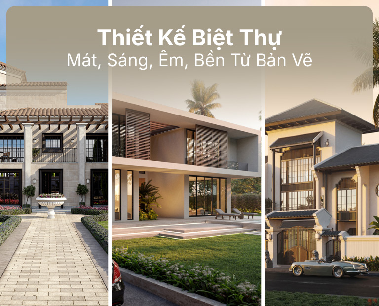 prestige thiết kế thi công biệt thự