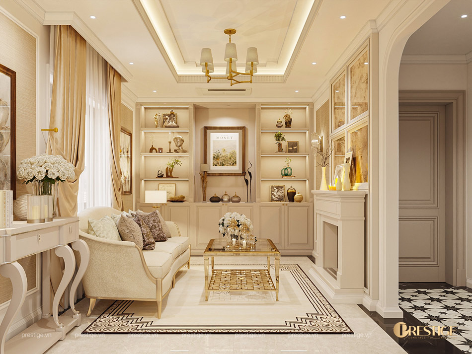Thiết Kế Phòng Trà Cho Biệt Thự