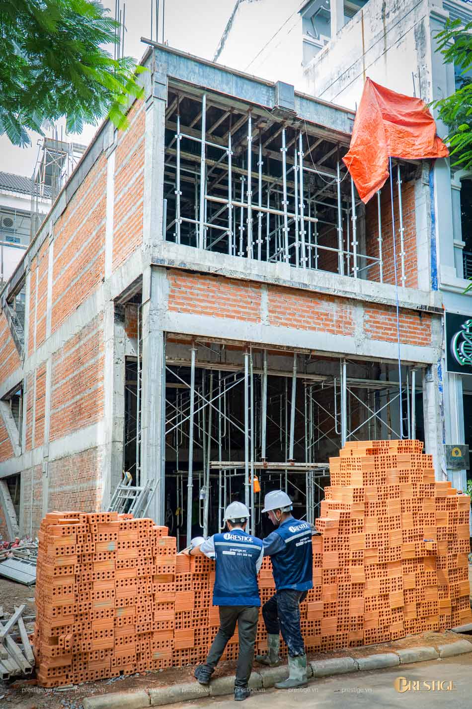 Giám Sát Công Trình Thi Công Nhà Phố Tại Tân Hưng