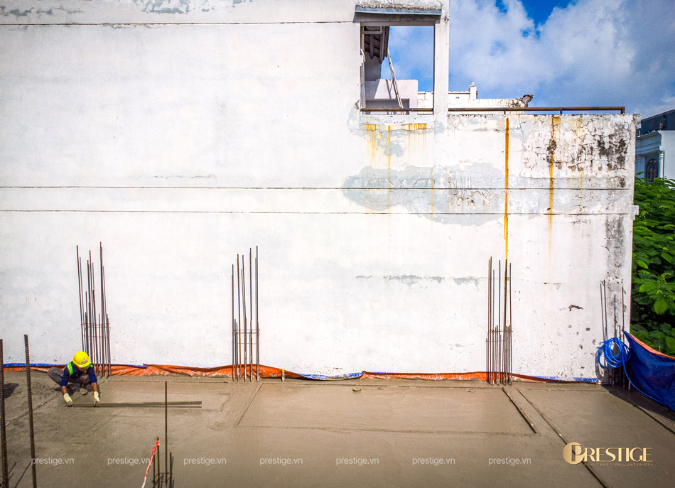 Đổ Bê Tông Mái Cho Nhà Phố