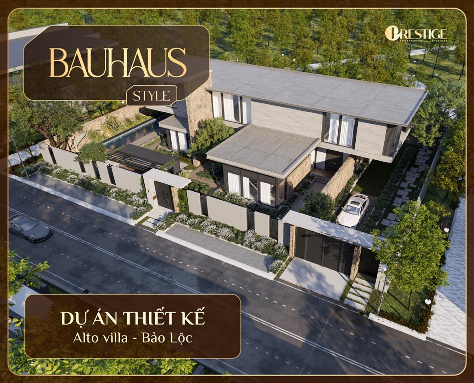 Alto Villa – Thiết Kế Biệt Thự Bauhaus Giữa Cao Nguyên Bảo Lộc