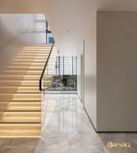 Thiết Kế Cầu Thang Bộ Cho Nhà Phố
