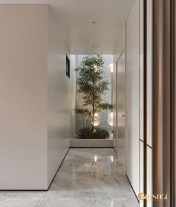 Thiết Kế Không Gian Thông Tầng Bố Trí Thêm Cây Xanh