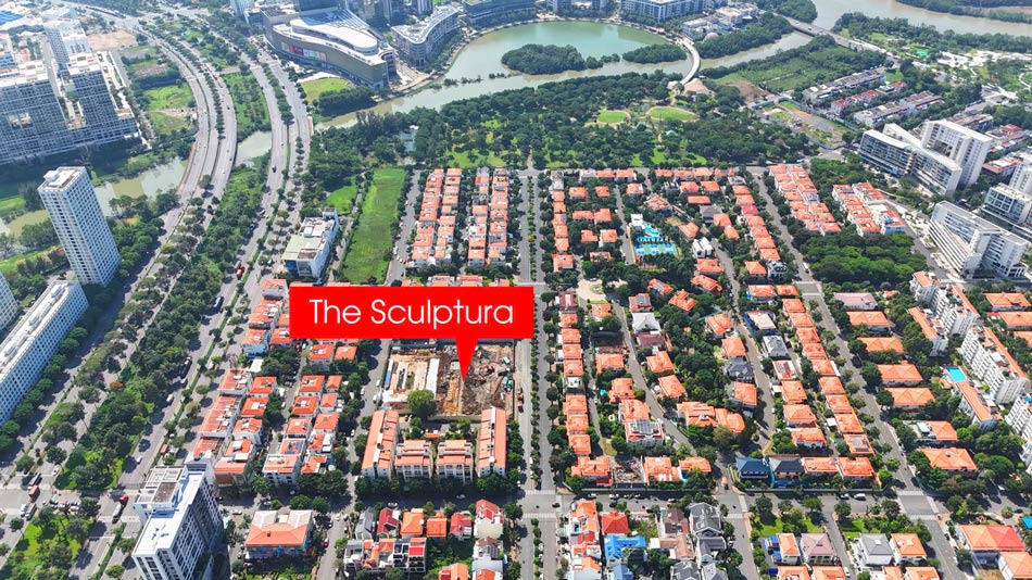 Vị Trí Dự Án Sculptura Phú Mỹ Hưng