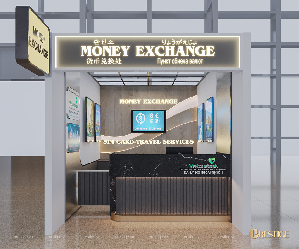 Thiet Ke Quay Money Exchange San Bay Cam Ranh