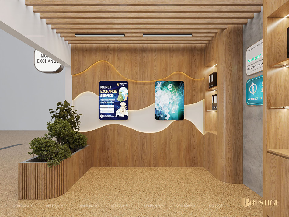 Thiết Kế Quầy Money Exchange San Bay Cam Ranh
