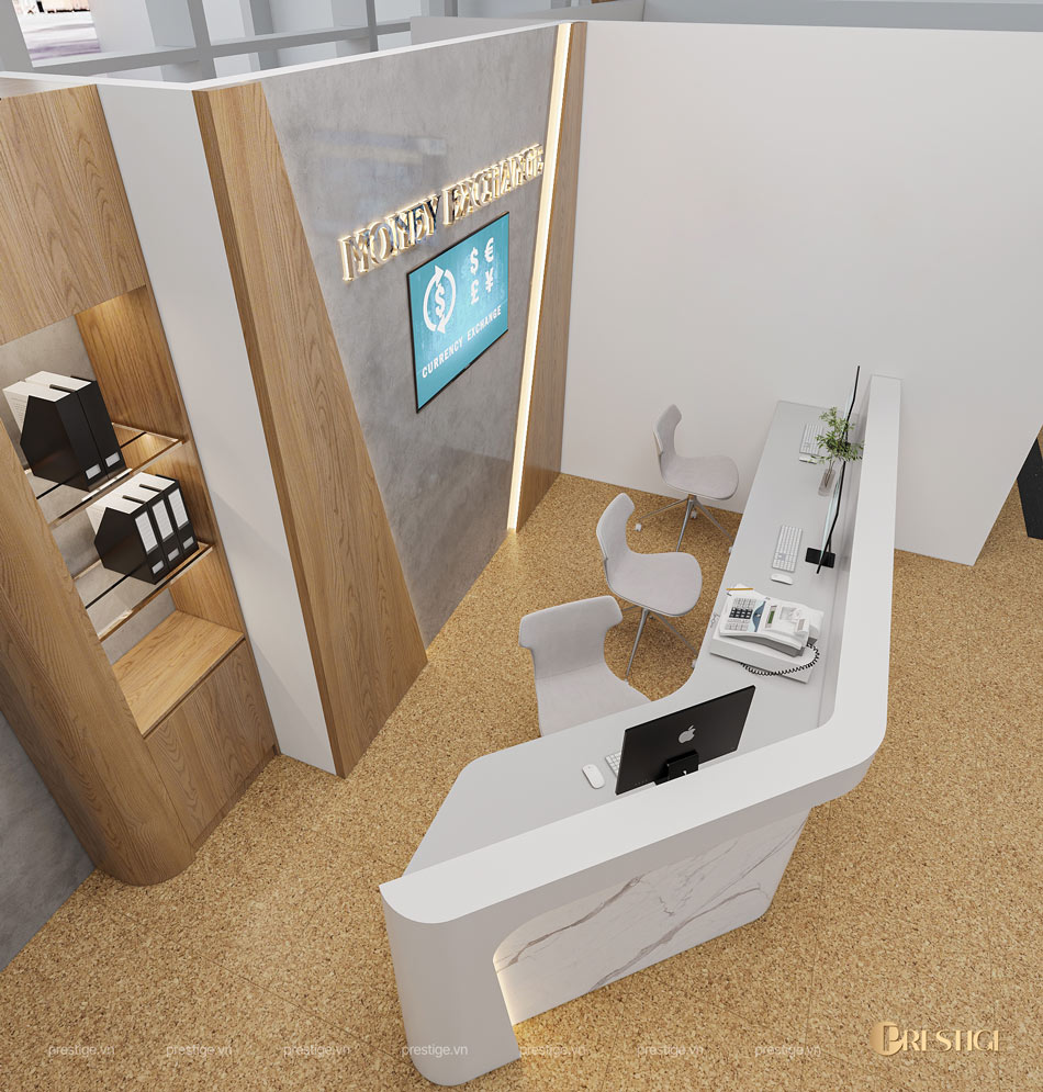 Thiết Kế Quầy Money Exchange San Bay Cam Ranh