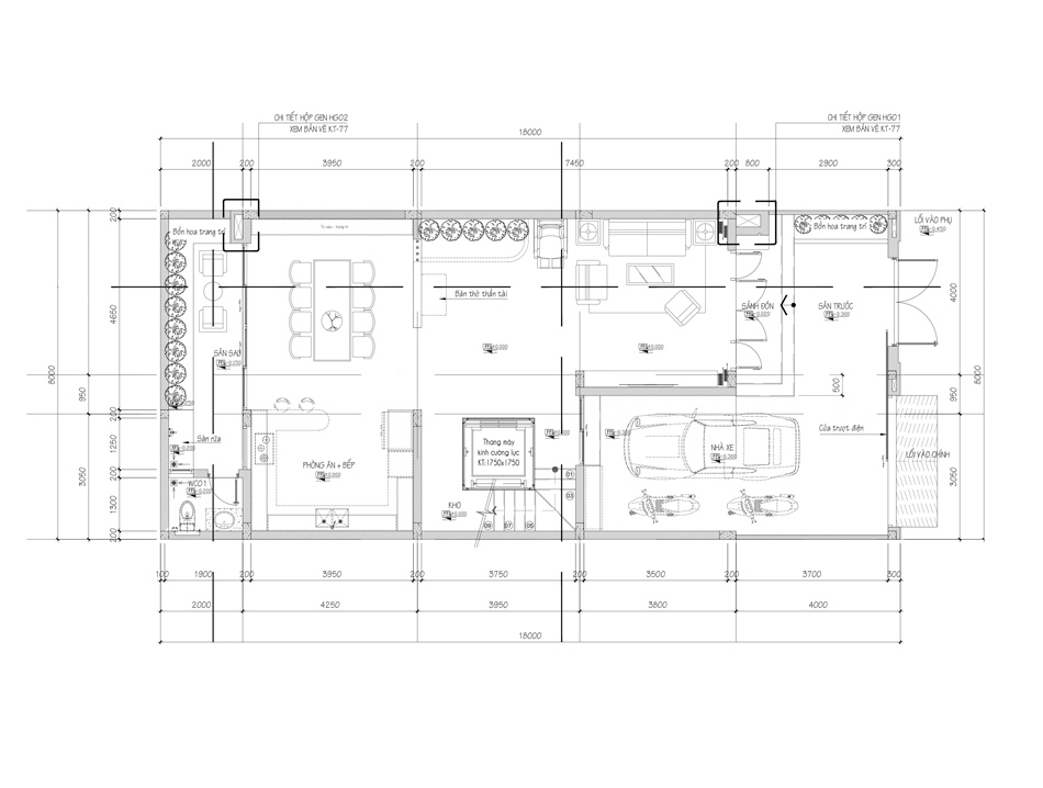 Hồ Sơ Thiết Kế Thi Công Nhà Phố: Tránh Pháp Sinh Ngay Từ Bản Vẽ 5 Hồ Sơ Mặt Bằng Cho Từng Không Gian Bên Trong Nhà Phố