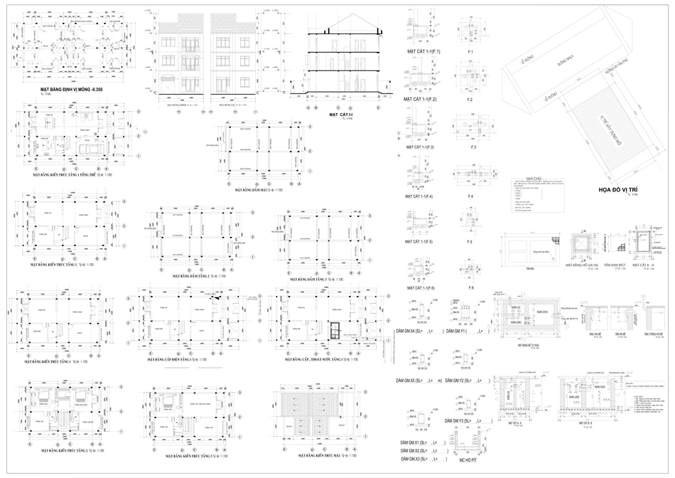 Hồ Sơ Thiết Kế Thi Công Nhà Phố: Tránh Pháp Sinh Ngay Từ Bản Vẽ 2 Hồ Sơ Xin Phép Thi Công