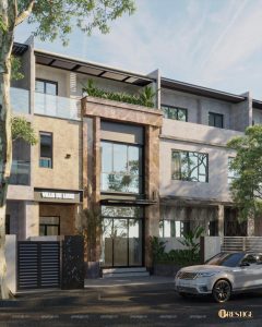 Villa De Luxe - Không Gian Sống Hiện Đại Giữa Làng Biệt Thự Hưng Thái 17 Thiết Kế Kiến Trúc Biệt Thự Hưng Thái