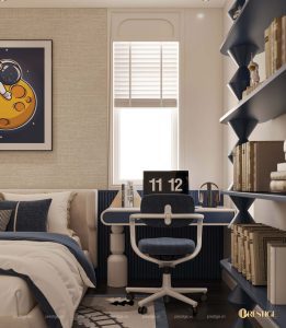 Villa De Luxe - Không Gian Sống Hiện Đại Giữa Làng Biệt Thự Hưng Thái 44 Thiết Kế Phòng Ngủ Của Bé Trai