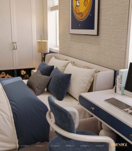 Villa De Luxe - Không Gian Sống Hiện Đại Giữa Làng Biệt Thự Hưng Thái 45 Thiết Kế Phòng Ngủ Của Bé Trai