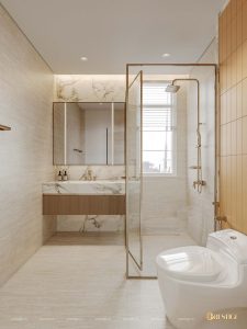 Villa De Luxe - Không Gian Sống Hiện Đại Giữa Làng Biệt Thự Hưng Thái 41 Thiết Kế Wc Cho Phòng Ngủ Master Của Villa De Luxe