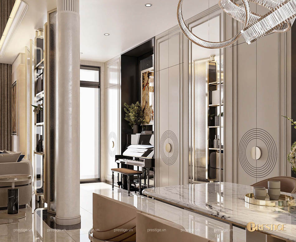 Villa De Luxe - Không Gian Sống Hiện Đại Giữa Làng Biệt Thự Hưng Thái 5 Lối Giao Thông Tầng Trệt