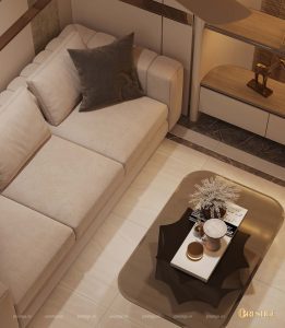 Villa De Luxe - Không Gian Sống Hiện Đại Giữa Làng Biệt Thự Hưng Thái 52 Thiết Kế Không Gian Sinh Hoạt Chung Nhà Phố