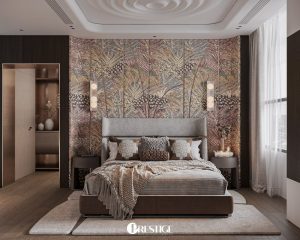 Thiết kế nội thất căn hộ Duplex Zeit River–Thủ Thiêm 65 Ban Thiet Ke Phong Ngu Master Can Ho Duplex Zeit River Thu Thiem 1