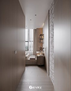 Thiết kế nội thất căn hộ Duplex Zeit River–Thủ Thiêm 83 Ban Thiet Ke Phong Ngu Nho Can Ho Duplex Zeit River Thu Thiem 5