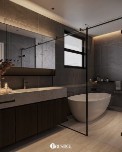 Thiết kế nội thất căn hộ Duplex Zeit River–Thủ Thiêm 73 Ban Thiet Ke Phong Ve Sinh Master Can Ho Duplex Zeit River Thu Thiem 6