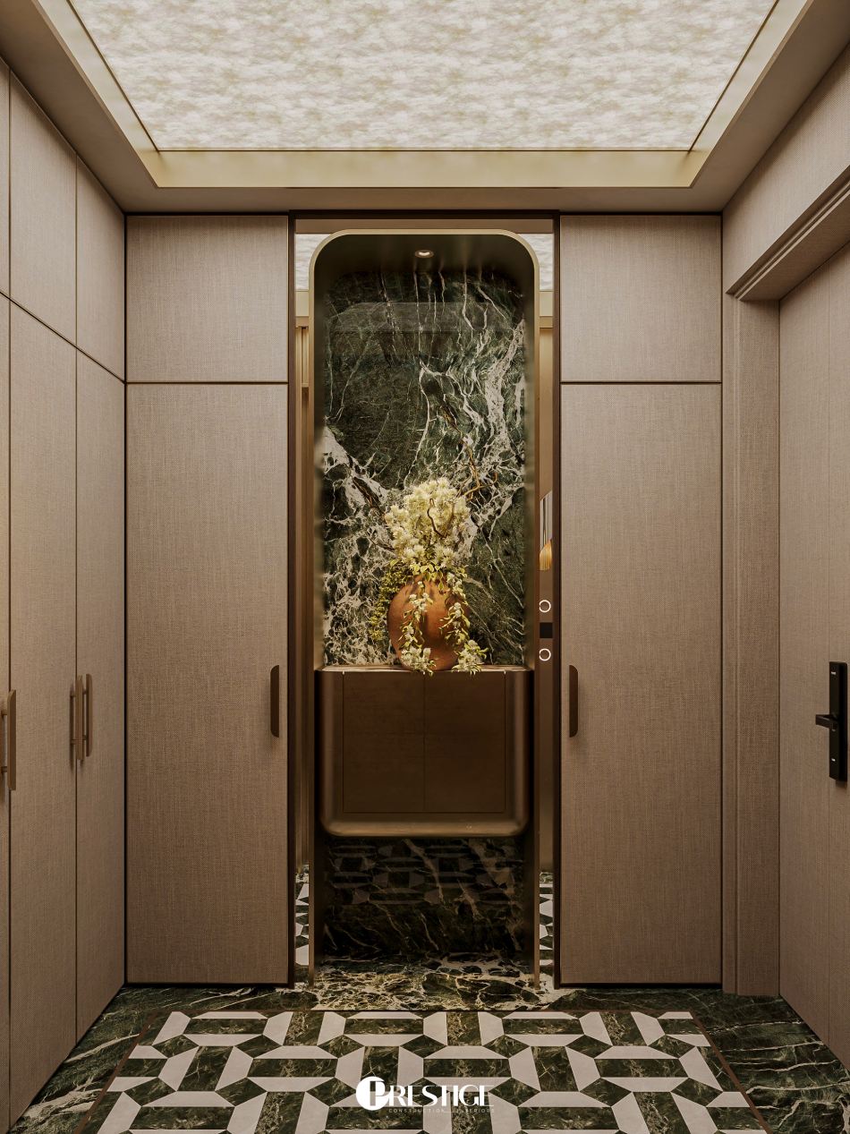 Thiết kế nội thất căn hộ Duplex Zeit River–Thủ Thiêm 14 Ban Thiet Sanh Thang May Can Ho Duplex Zeit Thu Thiem Phong Cach Modern