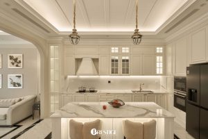 Hoàn Thiện Biệt Thự Neo Classic tại Tây Ninh - Floréa Villa 50 Hoàn Thiện Căn Bếp Neo Classic