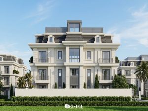 Phia Sau Thiet Ke Kien Truc Biet Thu Vinhomes Tan Cang Phong Cach Tan Co Dien