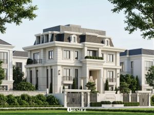 Be Nghieng Thiet Ke Kien Truc Biet Thu Vinhomes Tan Cang Phong Cach Tan Co Dien