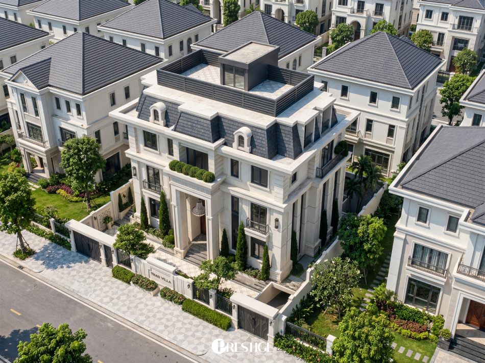 Goc Tren Biet Thu Vinhomes Tan Cang Phong Tan Co Dien