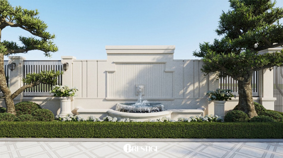 San Truoc Biet Thu Vinhomes Tan Cang Phong Tan Co Dien