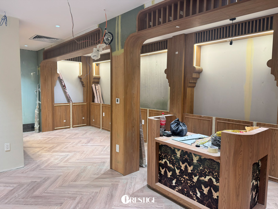 Thi Công Nội Thất Gạo Spa Tại Sân Bay Cam Ranh