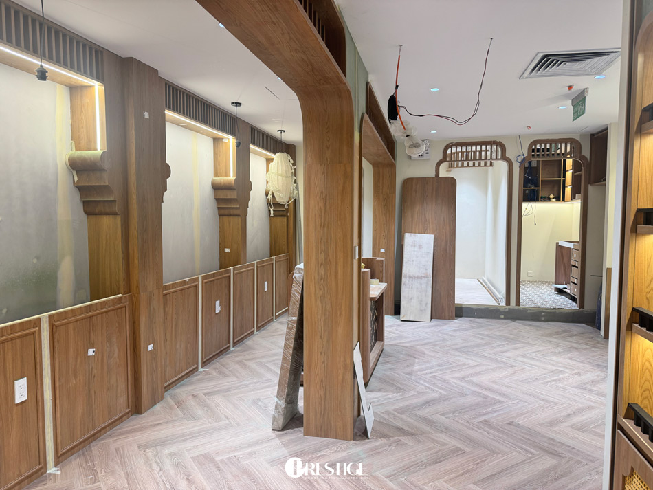 Thi Công Nội Thất Gạo Spa Tại Sân Bay Cam Ranh