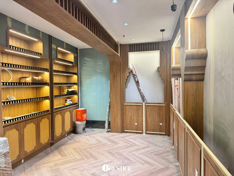 Thi Công Nội Thất Gạo Spa Tại Sân Bay Cam Ranh